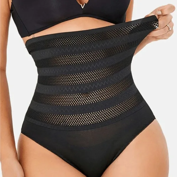 slip en maille taille haute pour soutien ventral