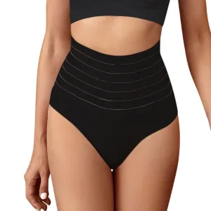 String Galbant À Taille Haute Avec Bandes De Taille Pour Femmes