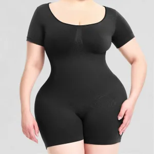 body sculptant femme en matière élastique